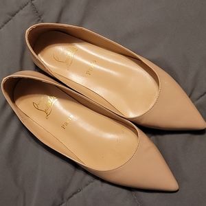 Nude Flats, size 40 (womens 9)